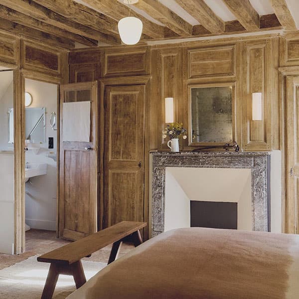 Trama en Perche - chambre 3 - lit